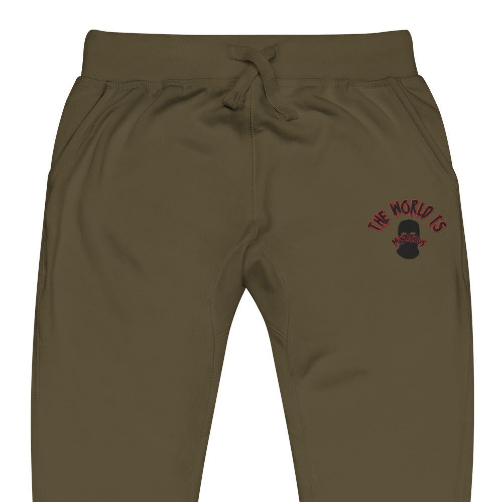 Unisex fleece sweatpants